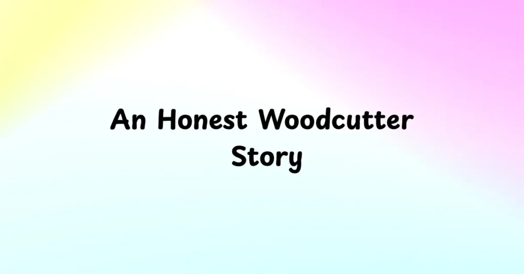 An Honest Woodcutter Story